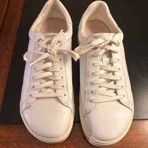 Birkenstock Classic White Leather Sneakers